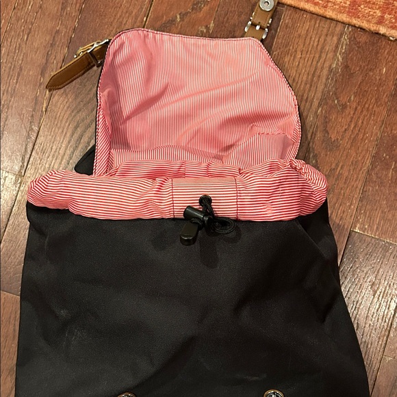 Herschel Supply Company Black Backpack with Tan Straps - Picture 7 of 7